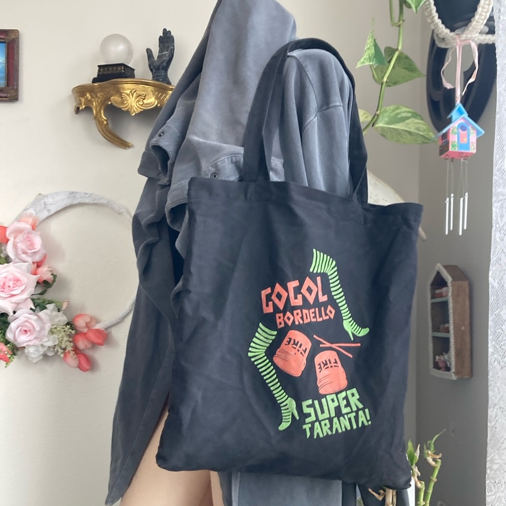 Gogol Bordello Black Tote Bag